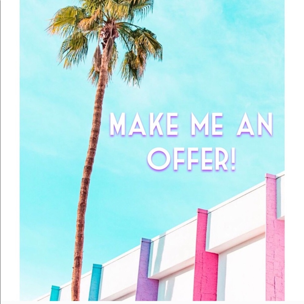 MAKE AN OFFER! All reasonable offers considered!